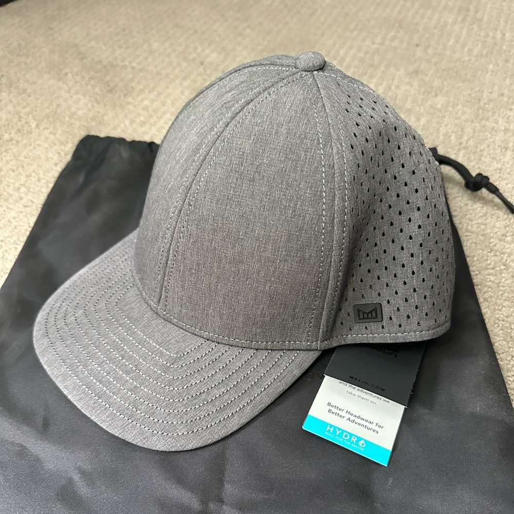 Melin snapback a-game hydro ball cap hat grey men’s classic size